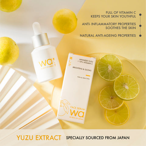 Yuzu (ゆず) & 10% Vitamin C Face Serum | Brightens & Glows