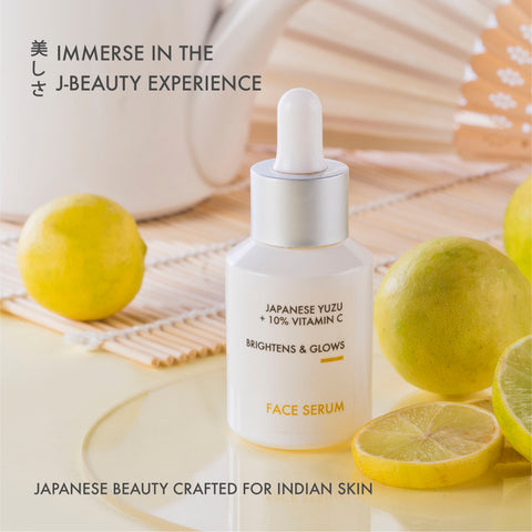 Yuzu (ゆず) & 10% Vitamin C Face Serum | Brightens & Glows