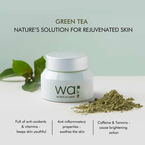 Green Tea (まっちゃ) Face Cream | Hydrates & Rejuvenates