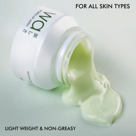 Green Tea (まっちゃ) Face Cream | Hydrates & Rejuvenates