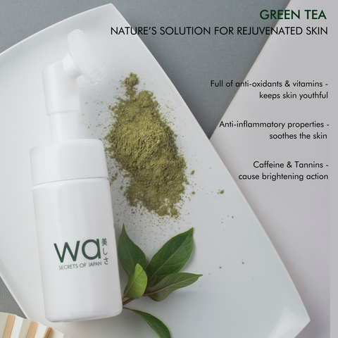 Green Tea (まっちゃ) Face Wash | Clarifies & Rejuvenates